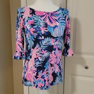 Lilly Pulitzer Boat Neck Top GUC
